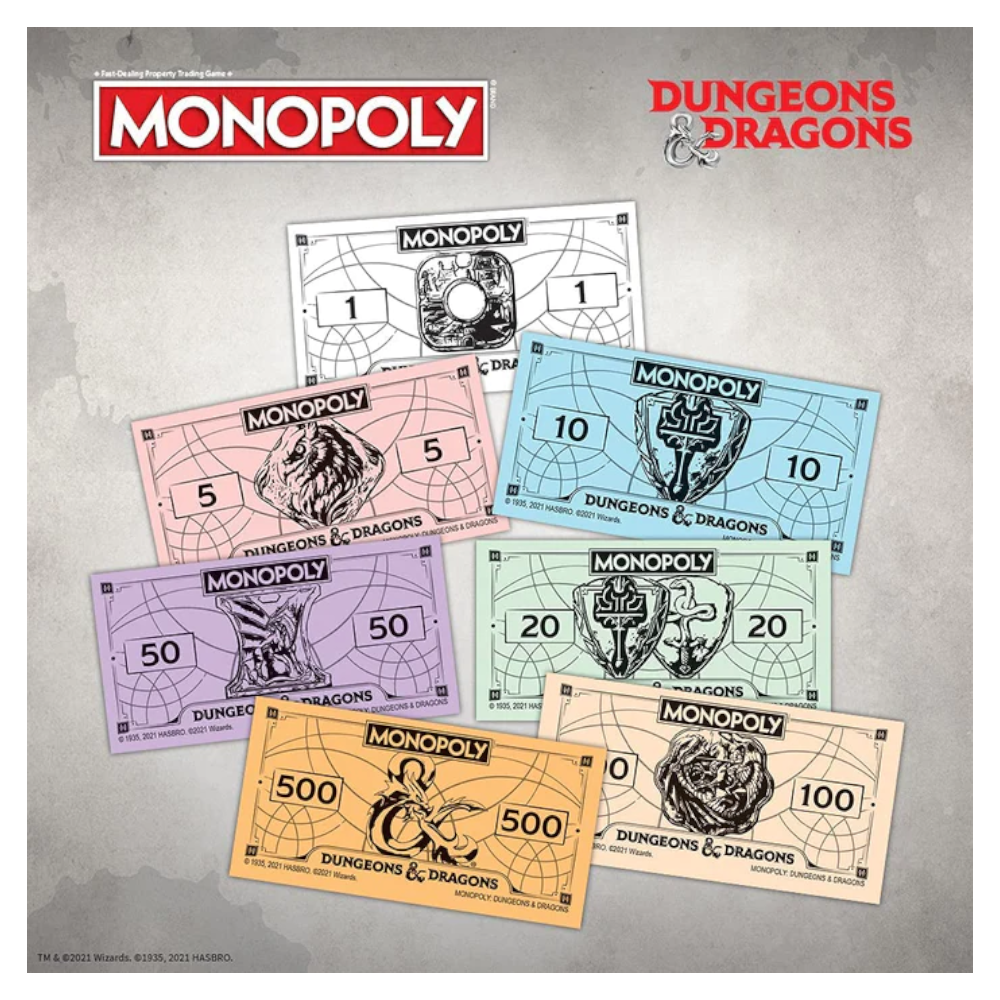 Hasbro Gaming Monopoly Dungeons & Dragons