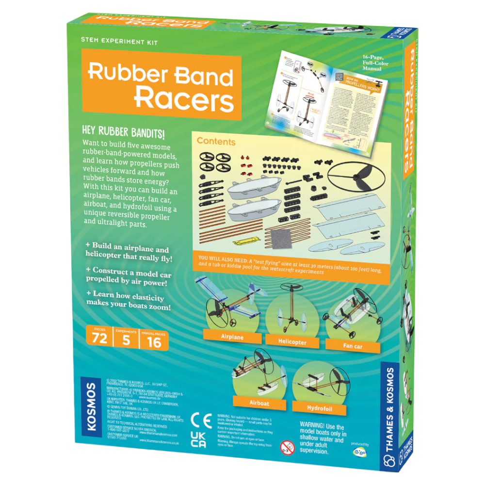 THAMES & KOSMOS Rubber Band Racers
