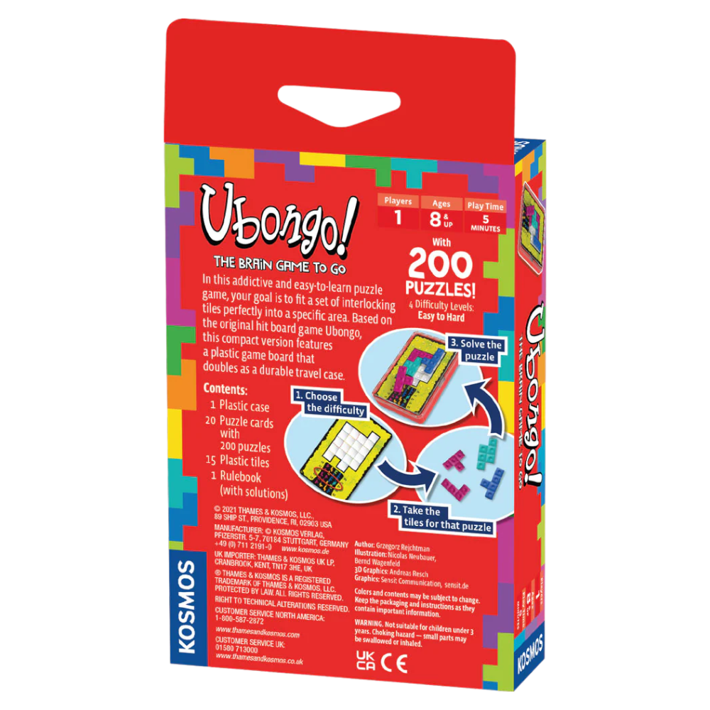 THAMES & KOSMOS Ubongo The Brain Game To Go