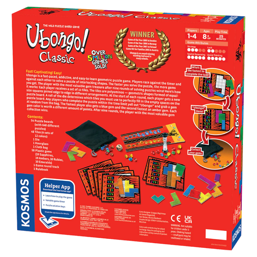 THAMES & KOSMOS Ubongo The Classic Puzzle Game