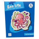 Puzzle Sea Life Two or Three Pieces Puzzle 6 Patterns 14 pcs