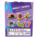 Puzzle Insect Series Two or Three Pieces Puzzle 6 Patterns 15 pcs