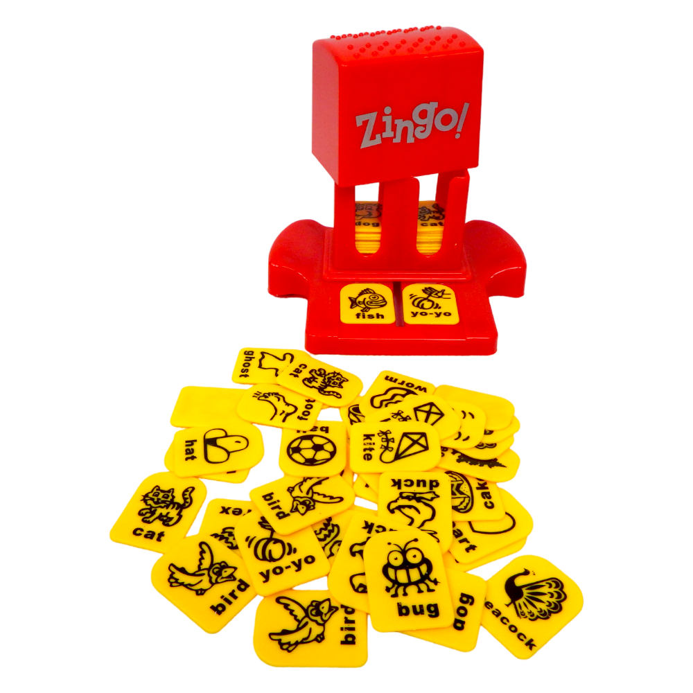 Zingo Bingo with a Zing Intellect Game