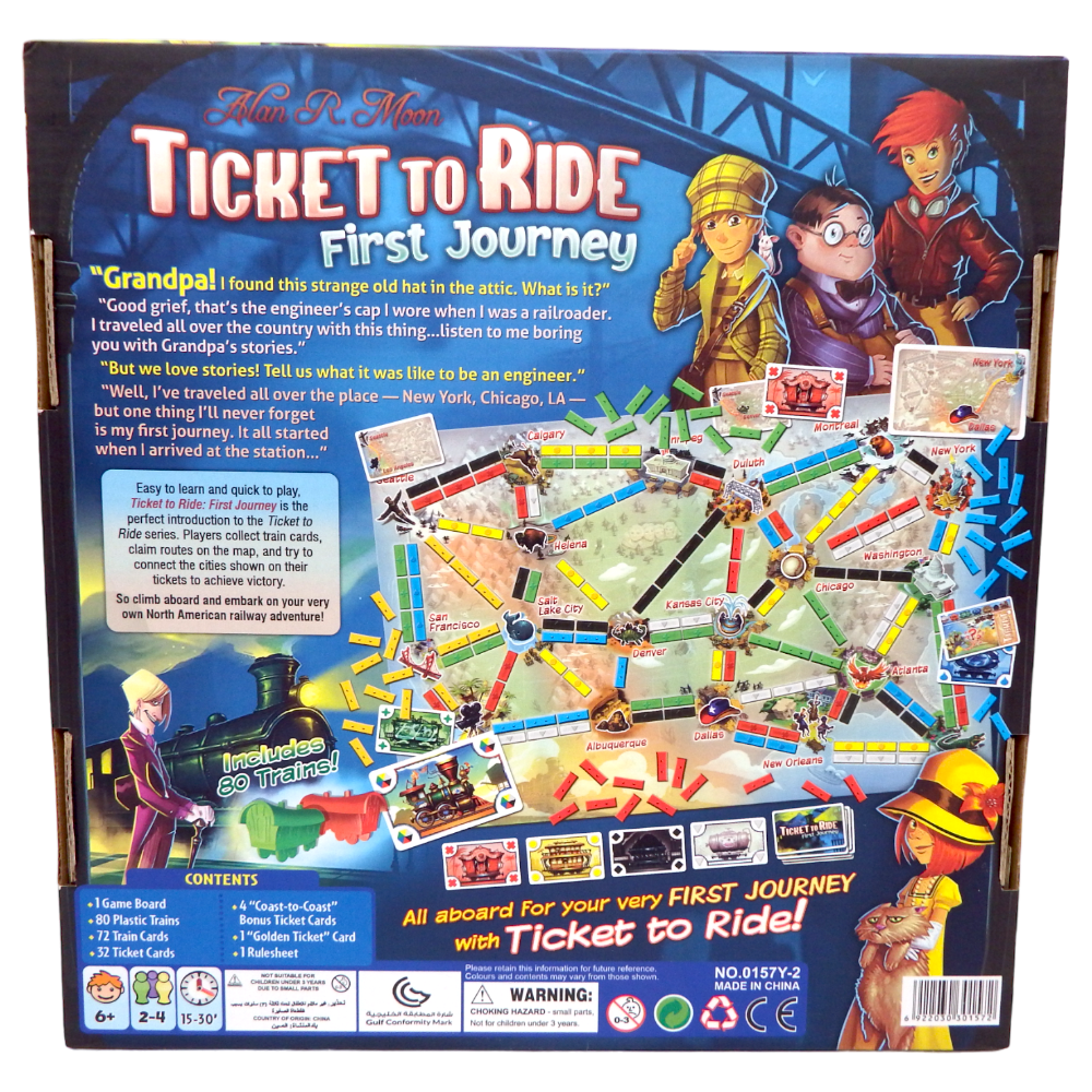 Ticket to Ride First Journey