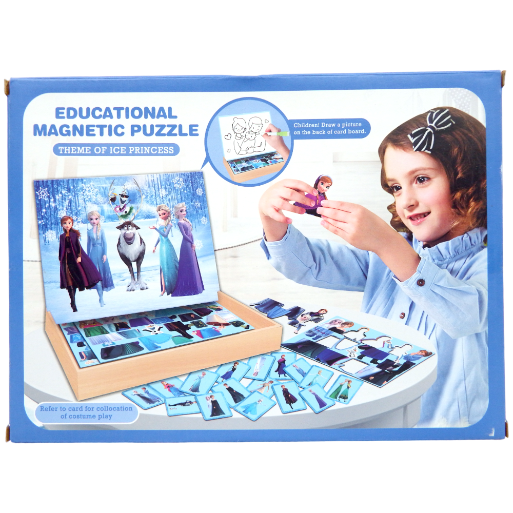 Educational Magnetic Puzzle Ice Princess