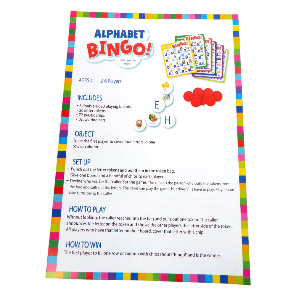 Alphabet Bingo