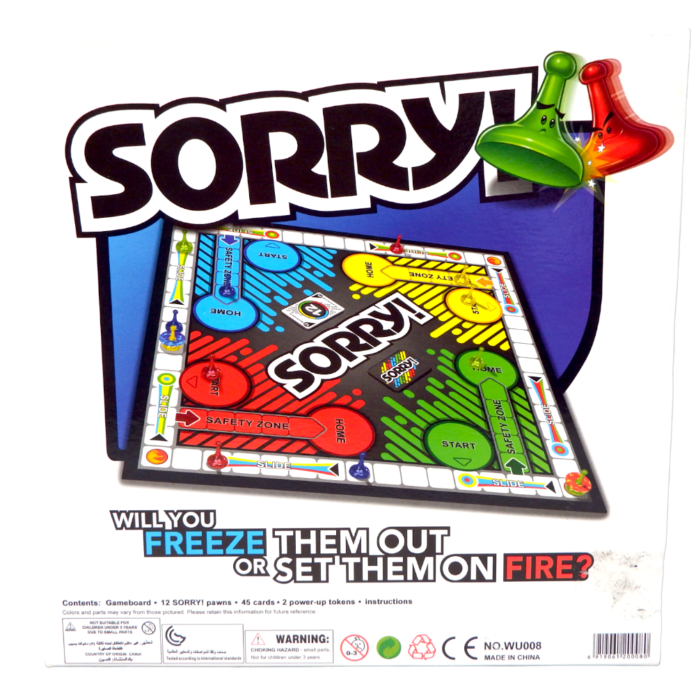 Sorry Fire and Ice Power-Ups