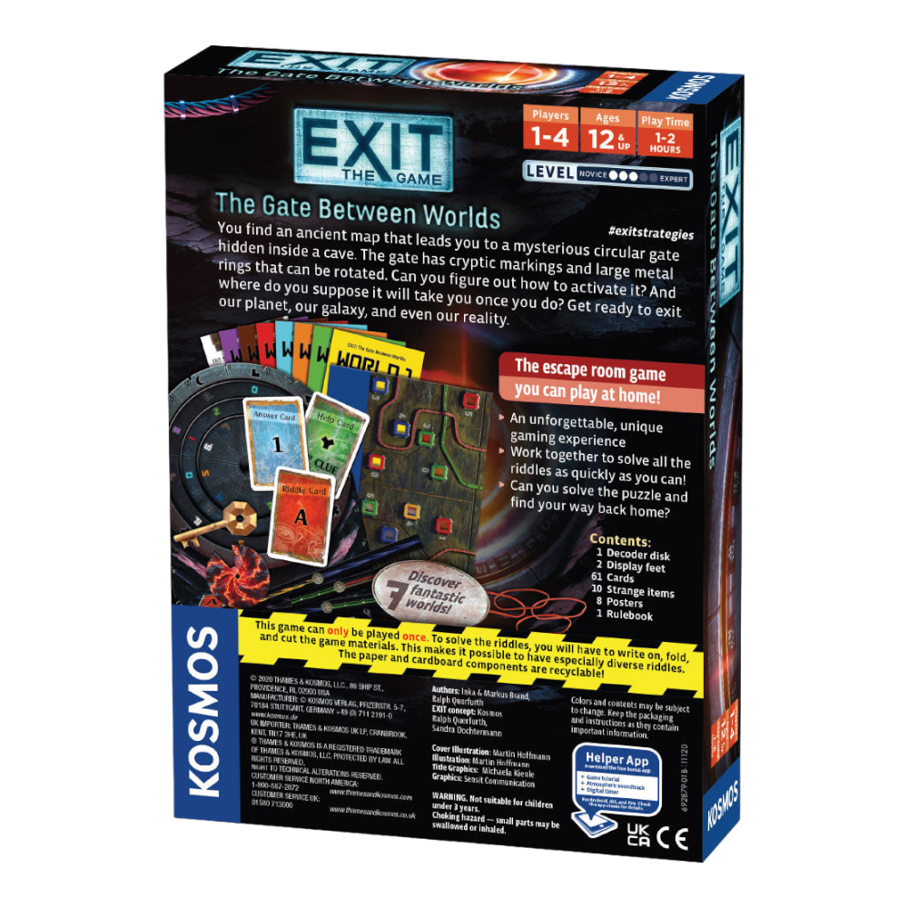 THAMES & KOSMOS Exit The Game The Gate Between Worlds