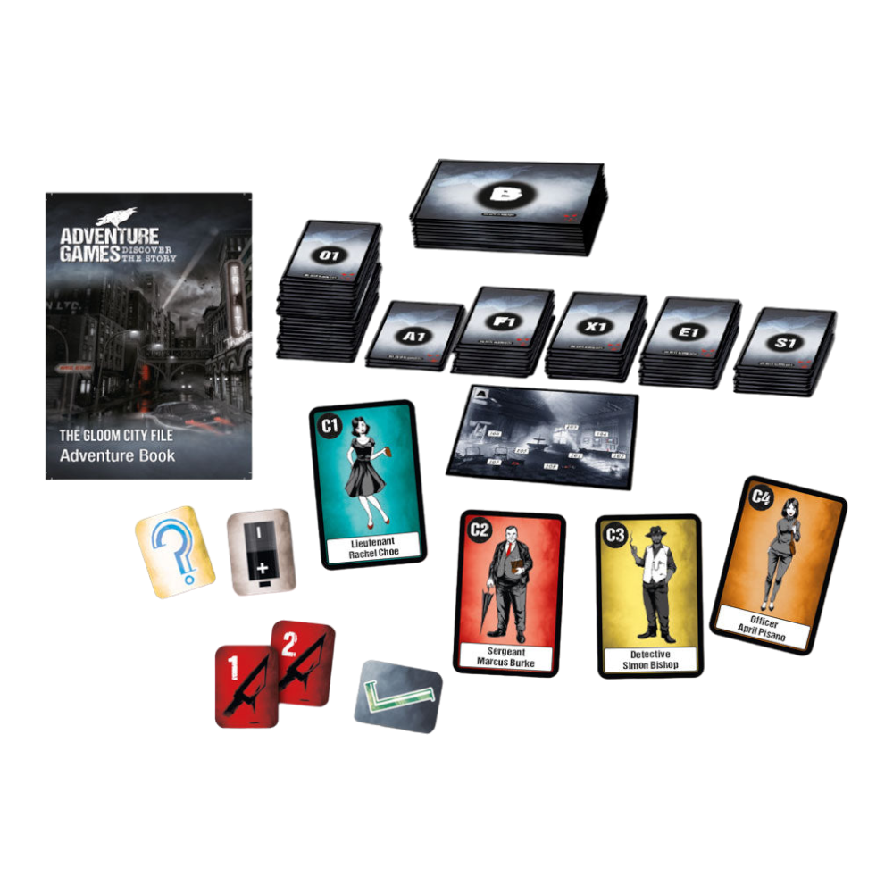 THAMES & KOSMOS Adventure Games The Gloom City File