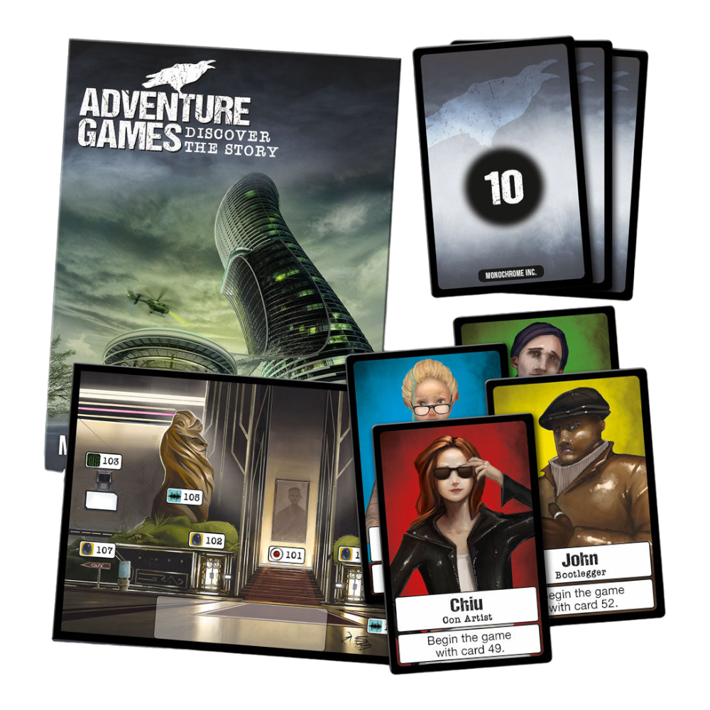 THAMES & KOSMOS Adventure Games Monochrome Inc