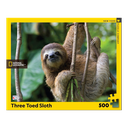 New York National Geographic Puzzle 500 Pieces Three Toed Sloth