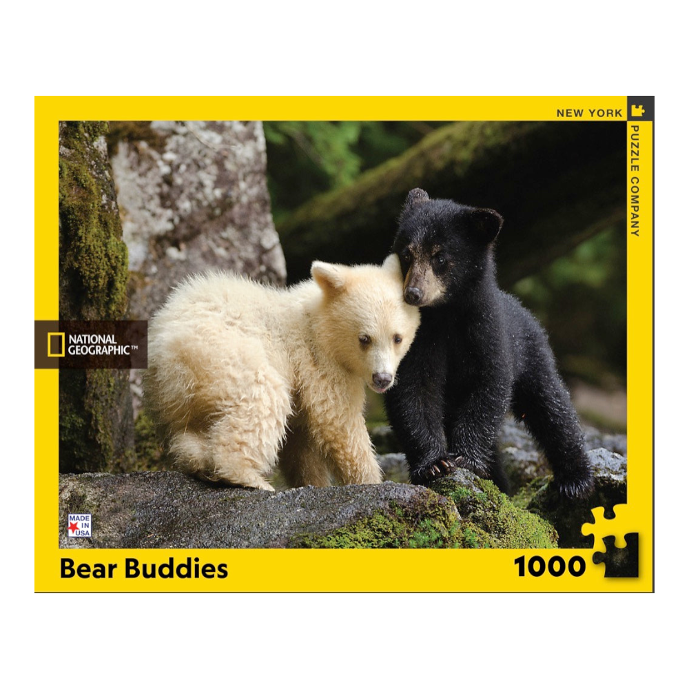 New York National Geographic Puzzle 1000 Pieces Bear Buddies