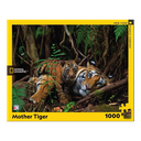 New York National Geographic Puzzle 1000 Pieces Mother Tiger and Cub
