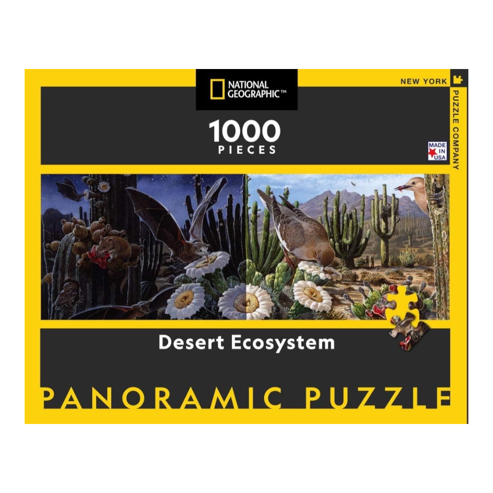 New York National Geographic Puzzle 1000 Pieces Desert Ecosystem