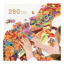 New York Puzzle 1000 Pieces Rainbow of Birds