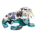 mudpuppy Puzzle 300 Pieces Shaped Arctic Life