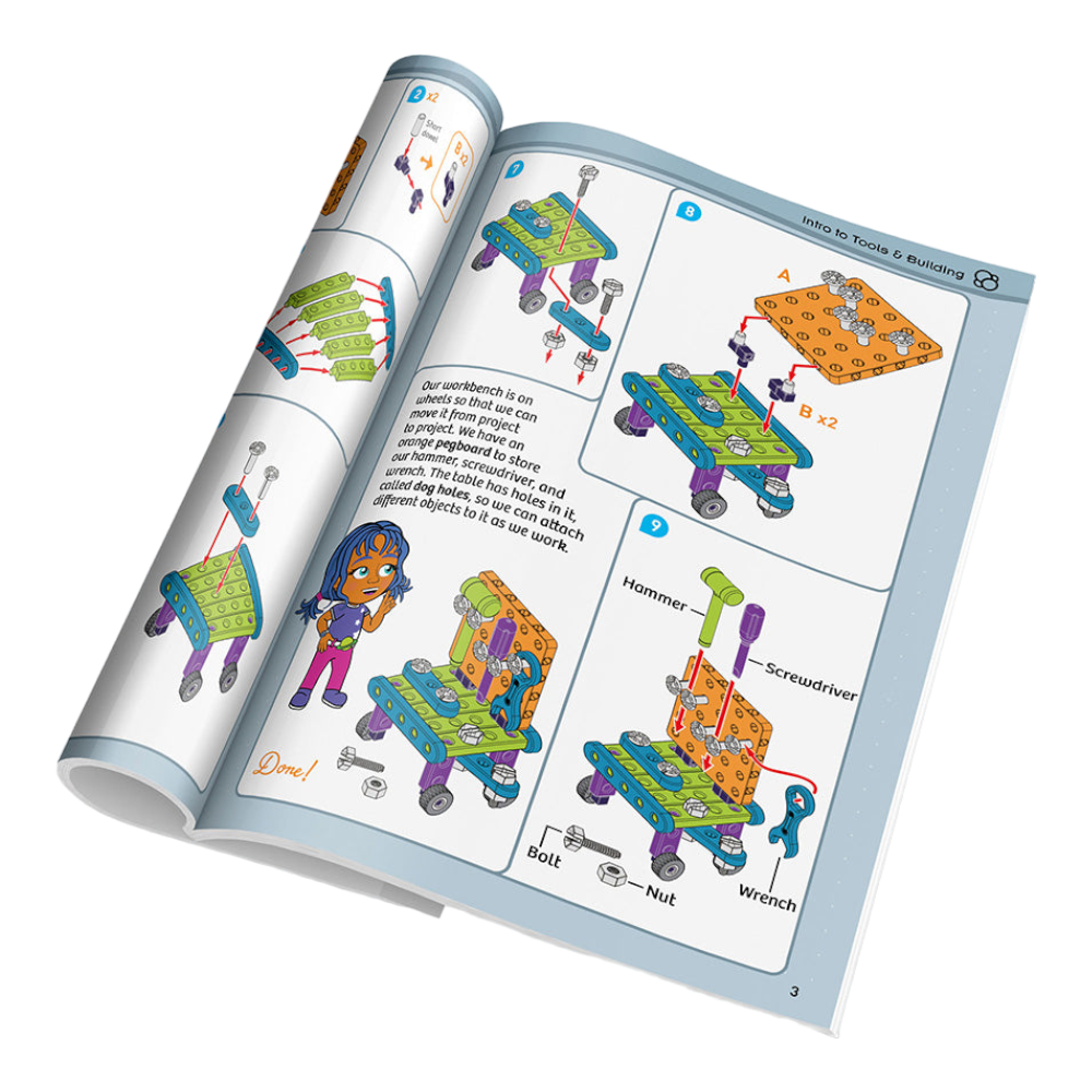 THAMES & KOSMOS Kids First Intro to Tools & Building