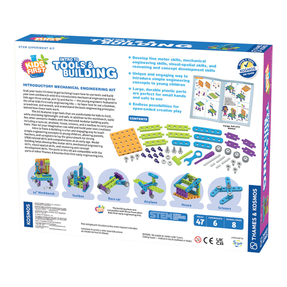 THAMES & KOSMOS Kids First Intro to Tools & Building