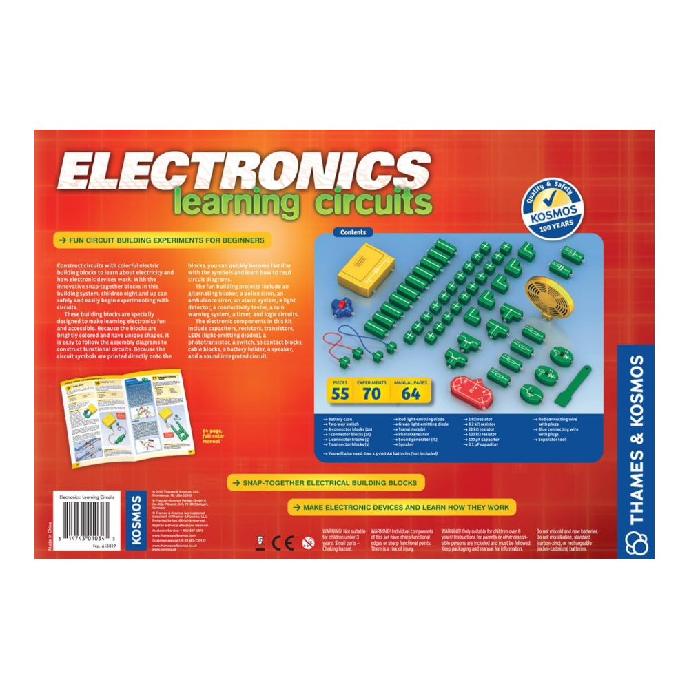 THAMES & KOSMOS Electronics Learning Circuits