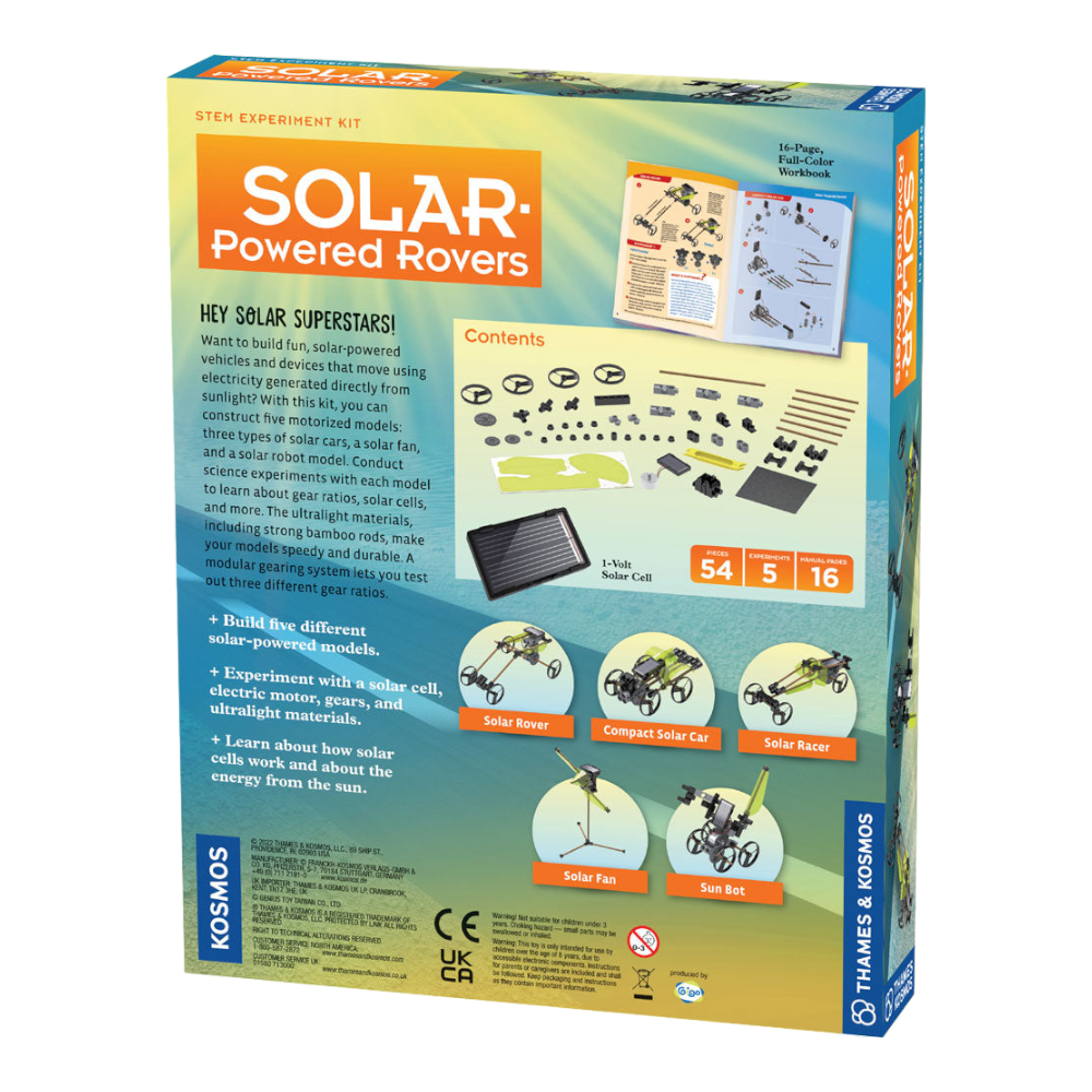 THAMES & KOSMOS Solar-Powered Rovers
