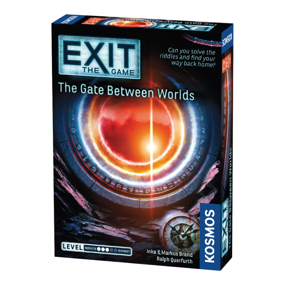 THAMES & KOSMOS Exit The Game The Gate Between Worlds | Interactive Escape Room Experience| Cooperative | 1-4 Players | 12+ | Game for Kids and Adults