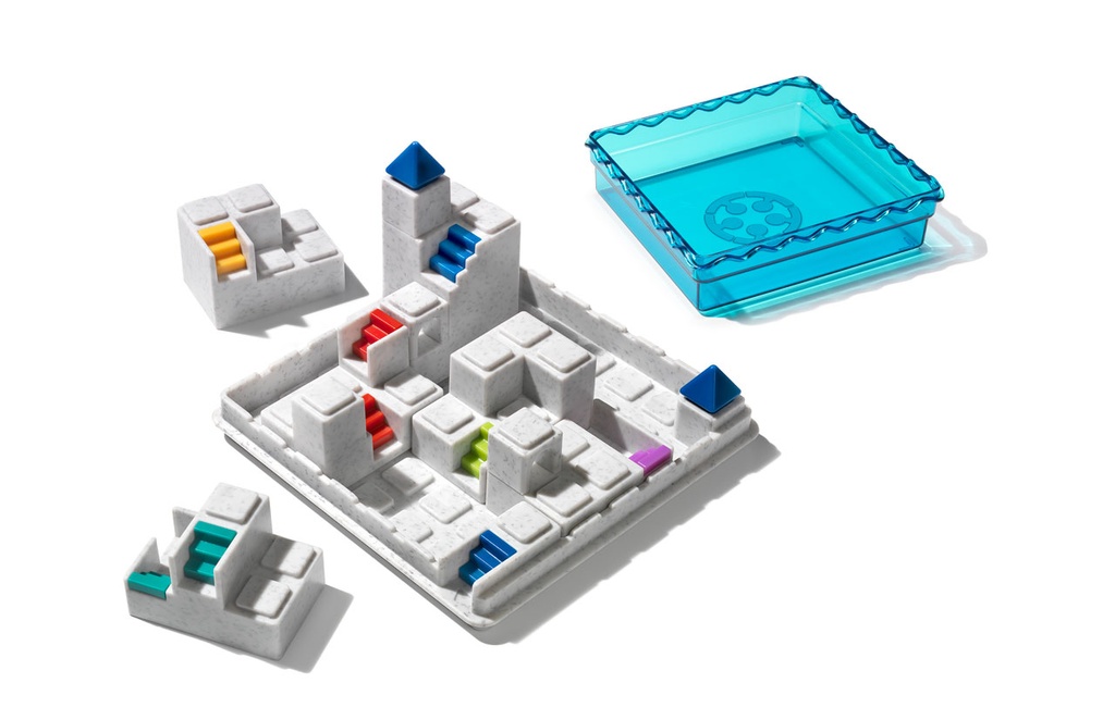 SmartGames Atlantis Escape Single Player Skill-Building Travel Game with 60 Challenges for Ages 8 - Adult