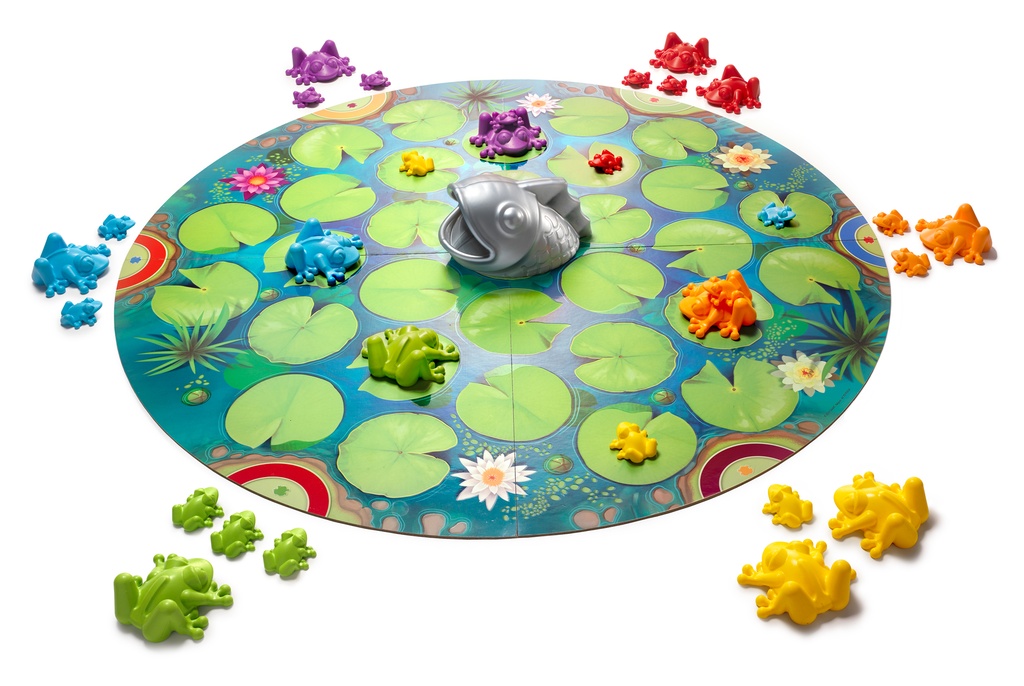 SmartGames Froggit - A Family Board Game for 2-6 Players Ages 6 - Adult