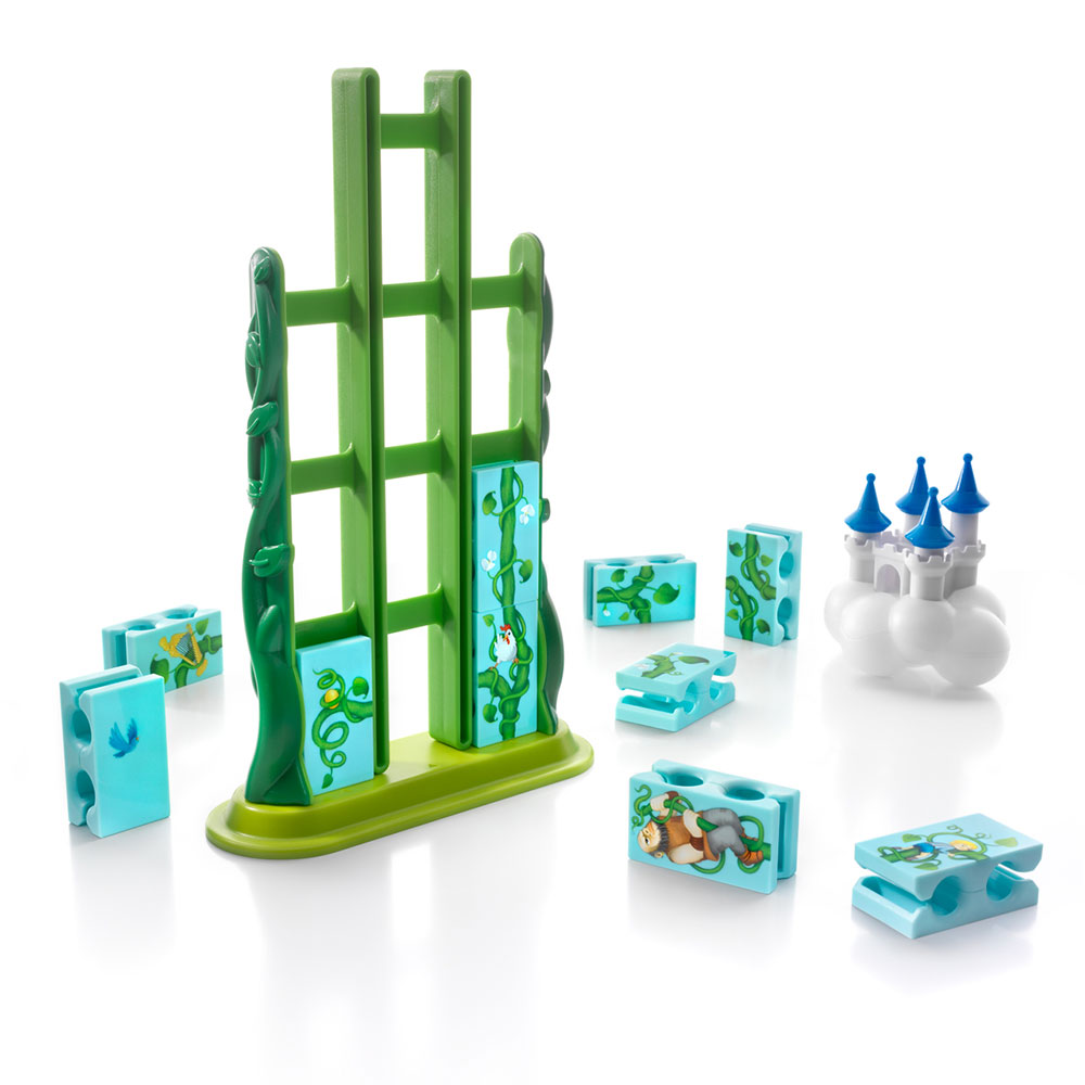SmartGames Jack and the Beanstalk, Educational Child Games for Kids 4-7 Years Old 3D Ingenious Games with 60 Challenges for Preschool Ages