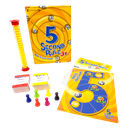 5 Second Rule Game Jr. - Simple Questions Card Game for Family Fun, Party, Kids, Travel, Game Night & Sleepovers - Think Fast and Shout Out Answers - For Ages 6+
