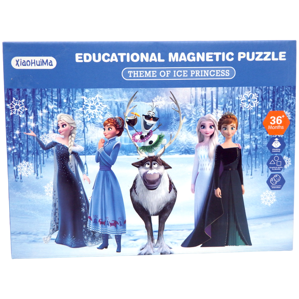 Educational Magnetic Puzzle Ice Princess